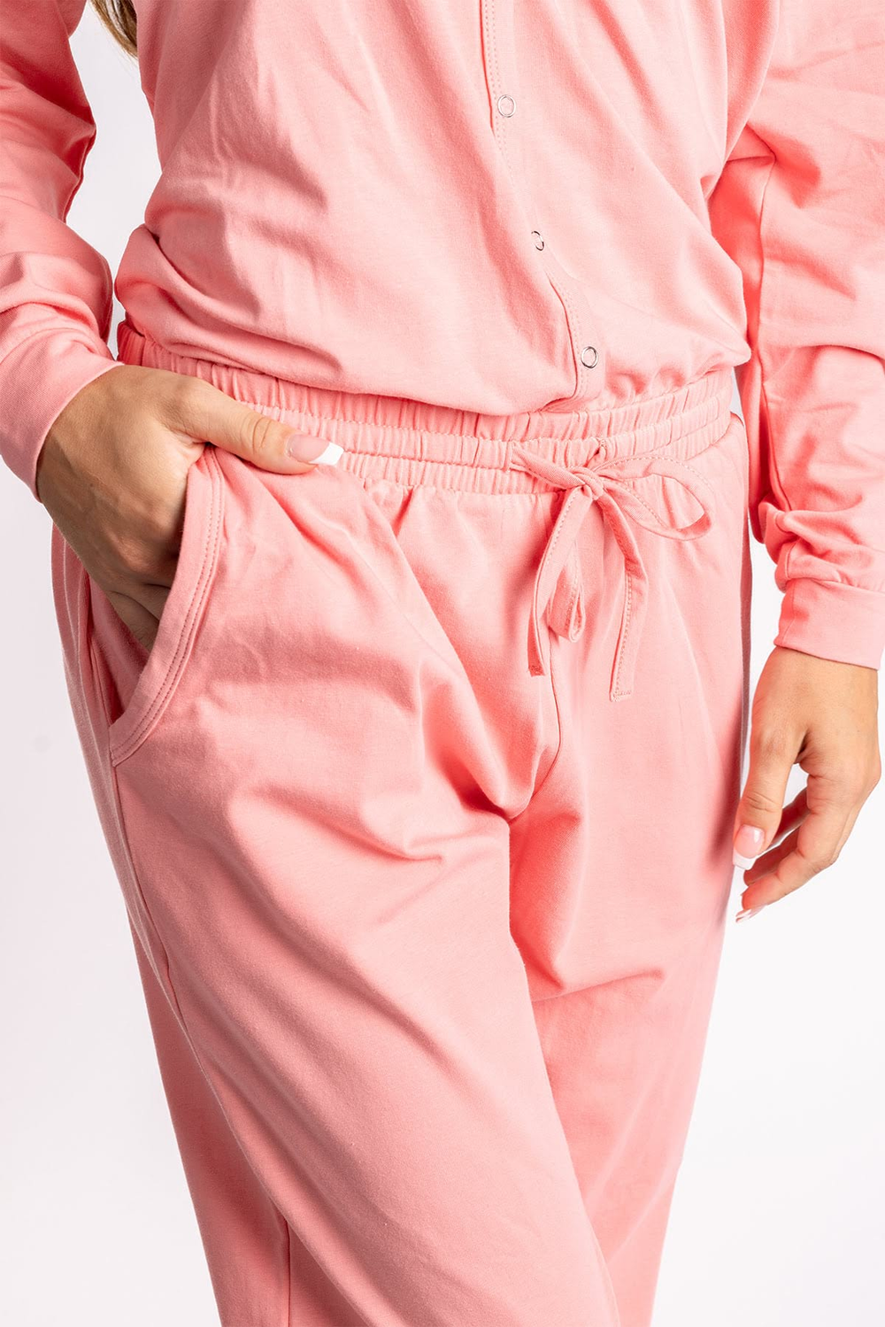 Dusty Rose Ladies Pyjama Overall