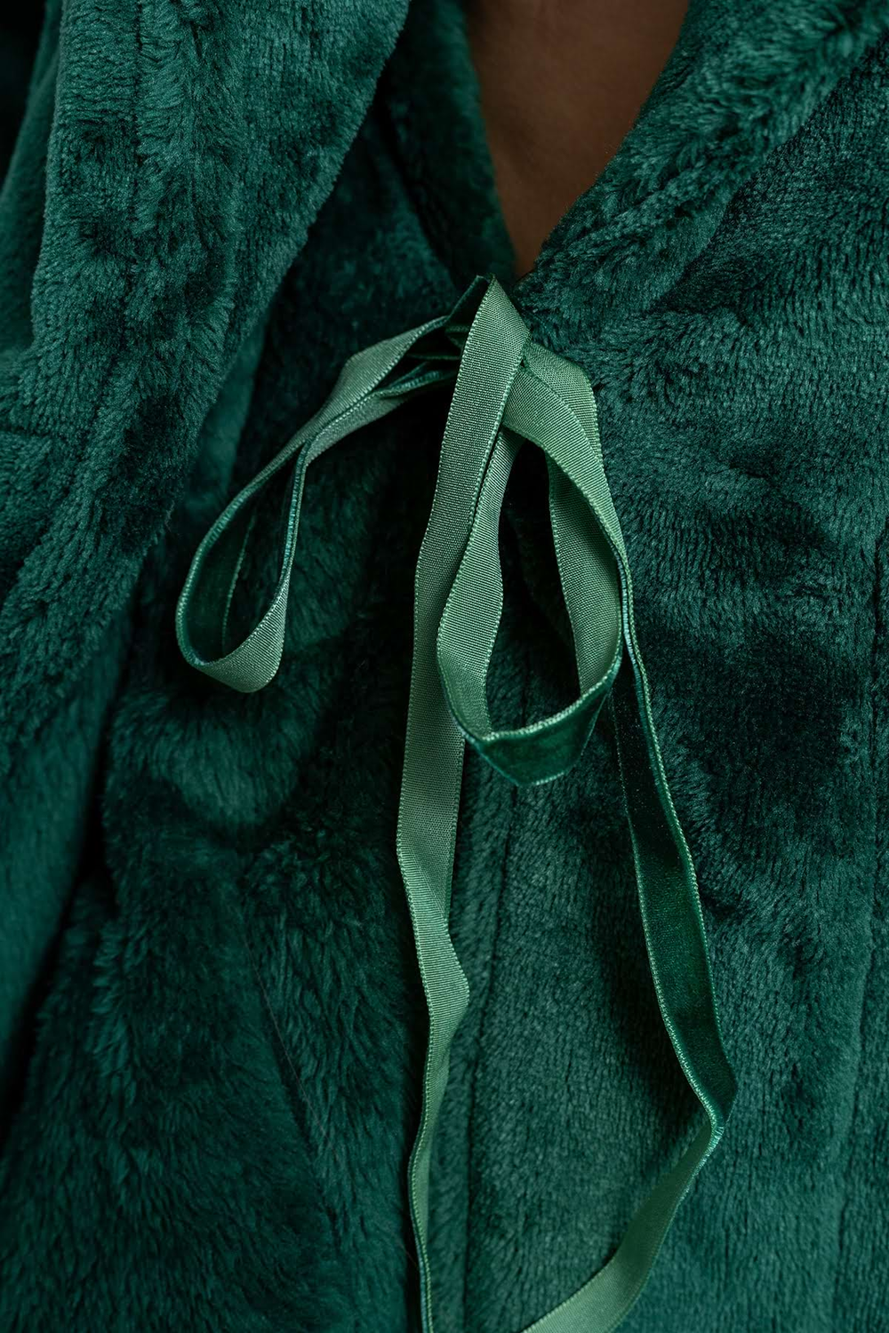 Dark Emerald Women's Bathrobe