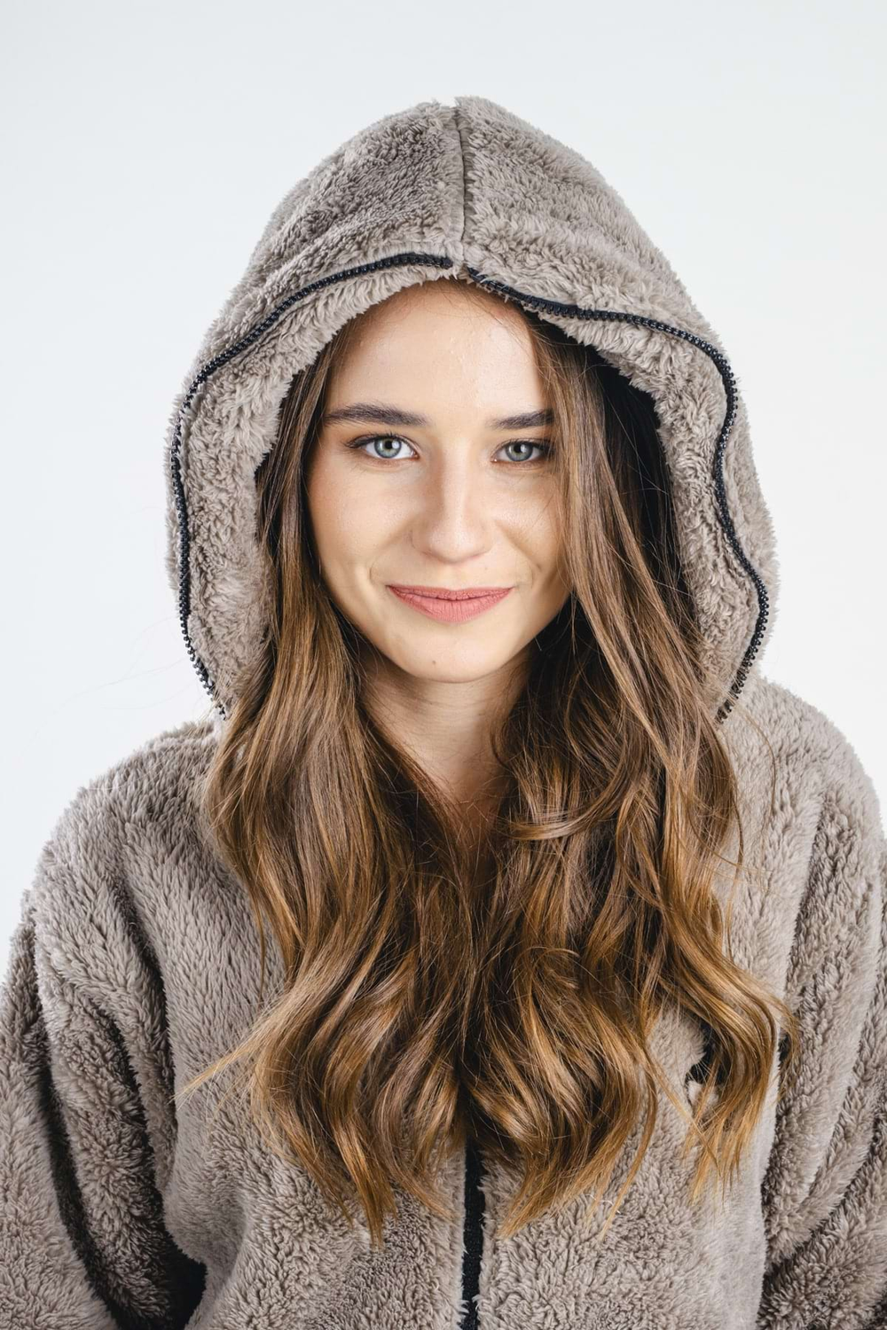 Light Grey Teddy Onesie