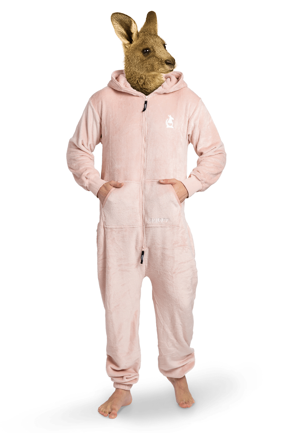 Rose Gold Velour Onesie