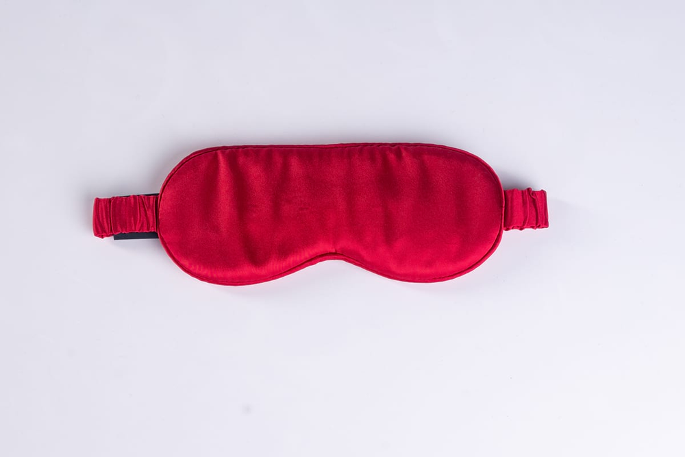 Red Silk Sleep Mask