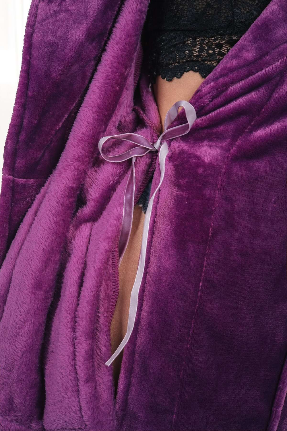 Purple Women's Bathrobe