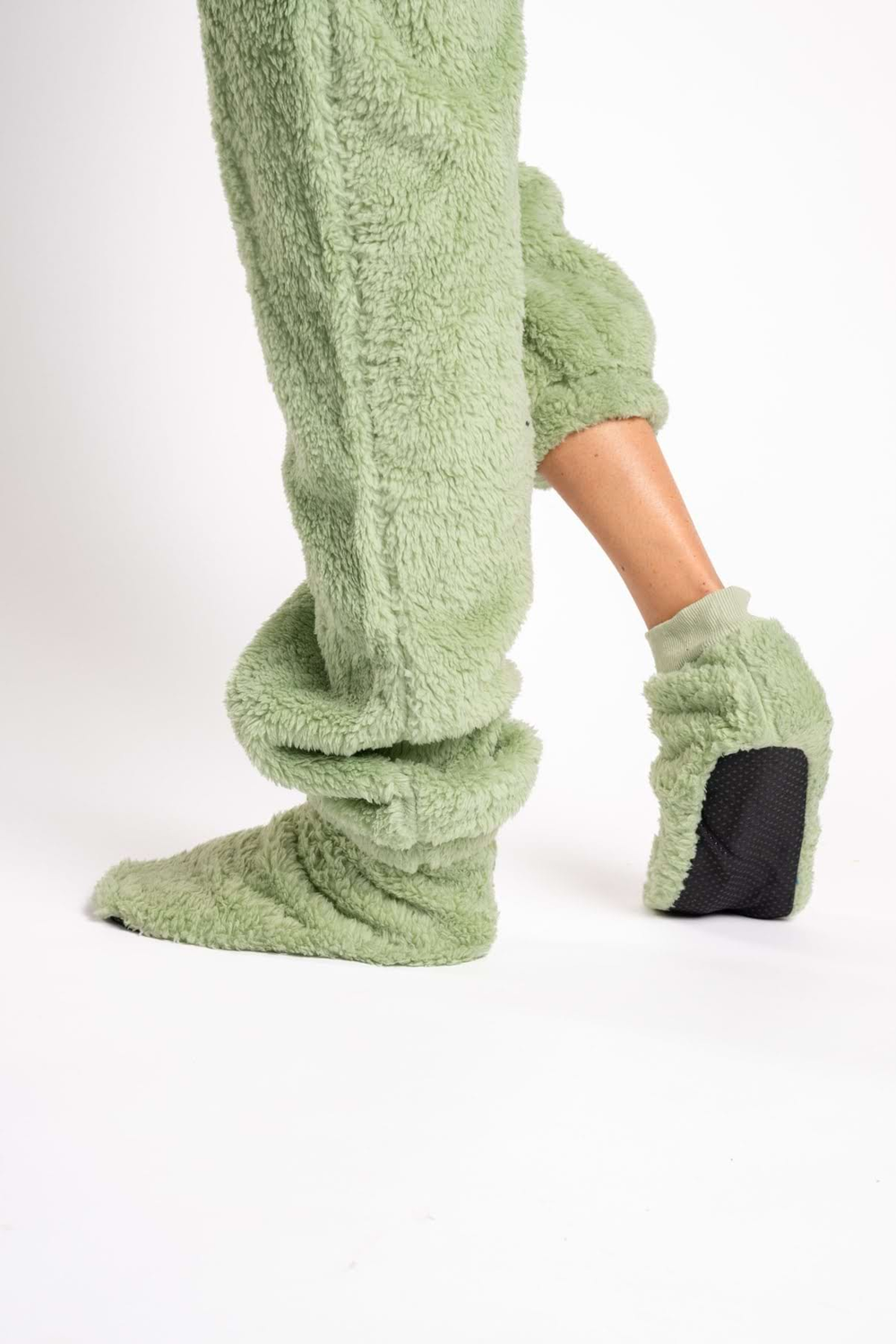 Dusty Sage Teddy Onesie