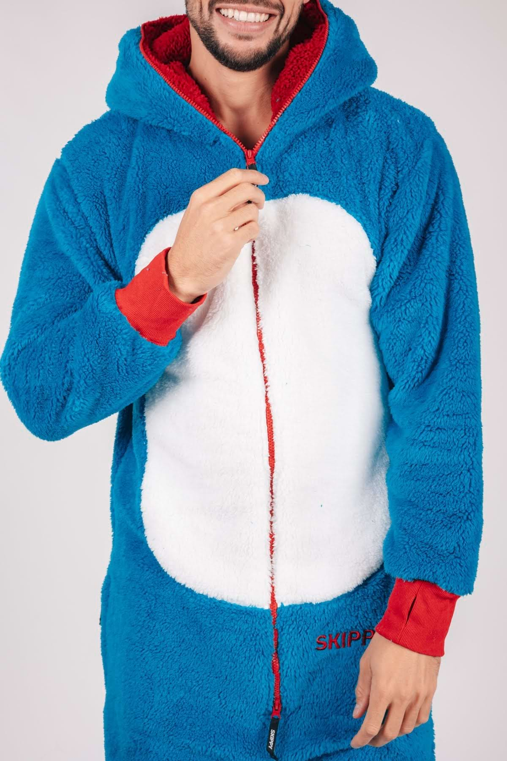 Blue Unicorn Teddy Onesie