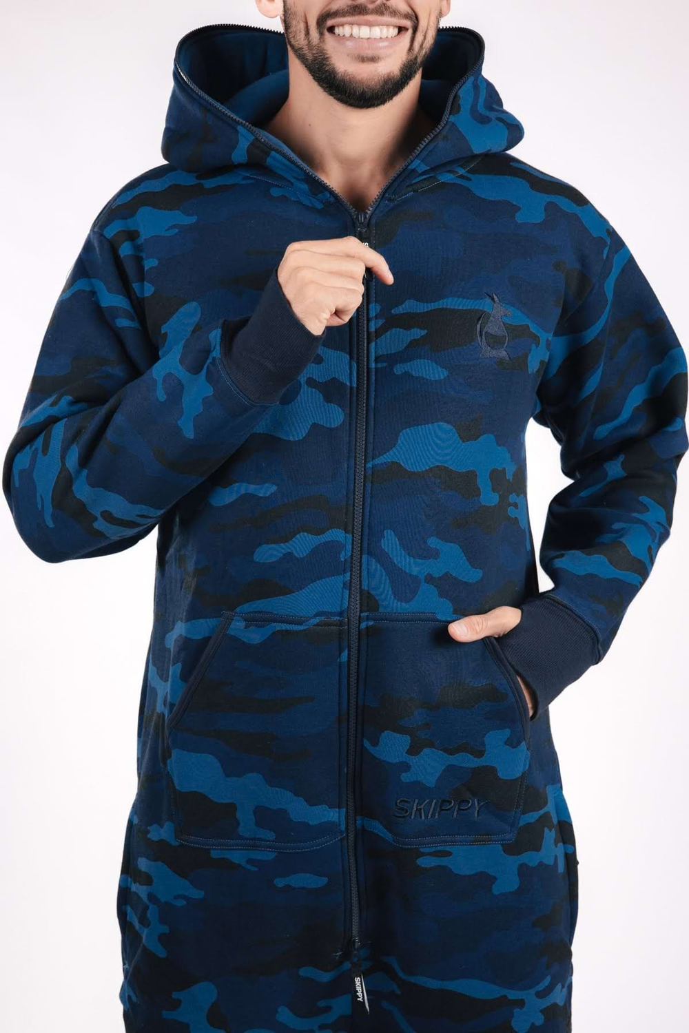 Camo Navy Onesie