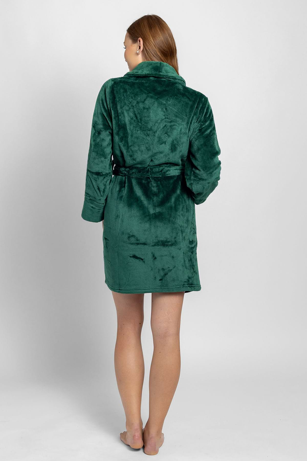 Dark Emerald Women's Bathrobe