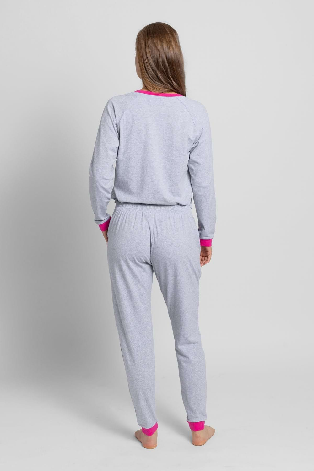 Light Grey Ladies Pyjama Overall