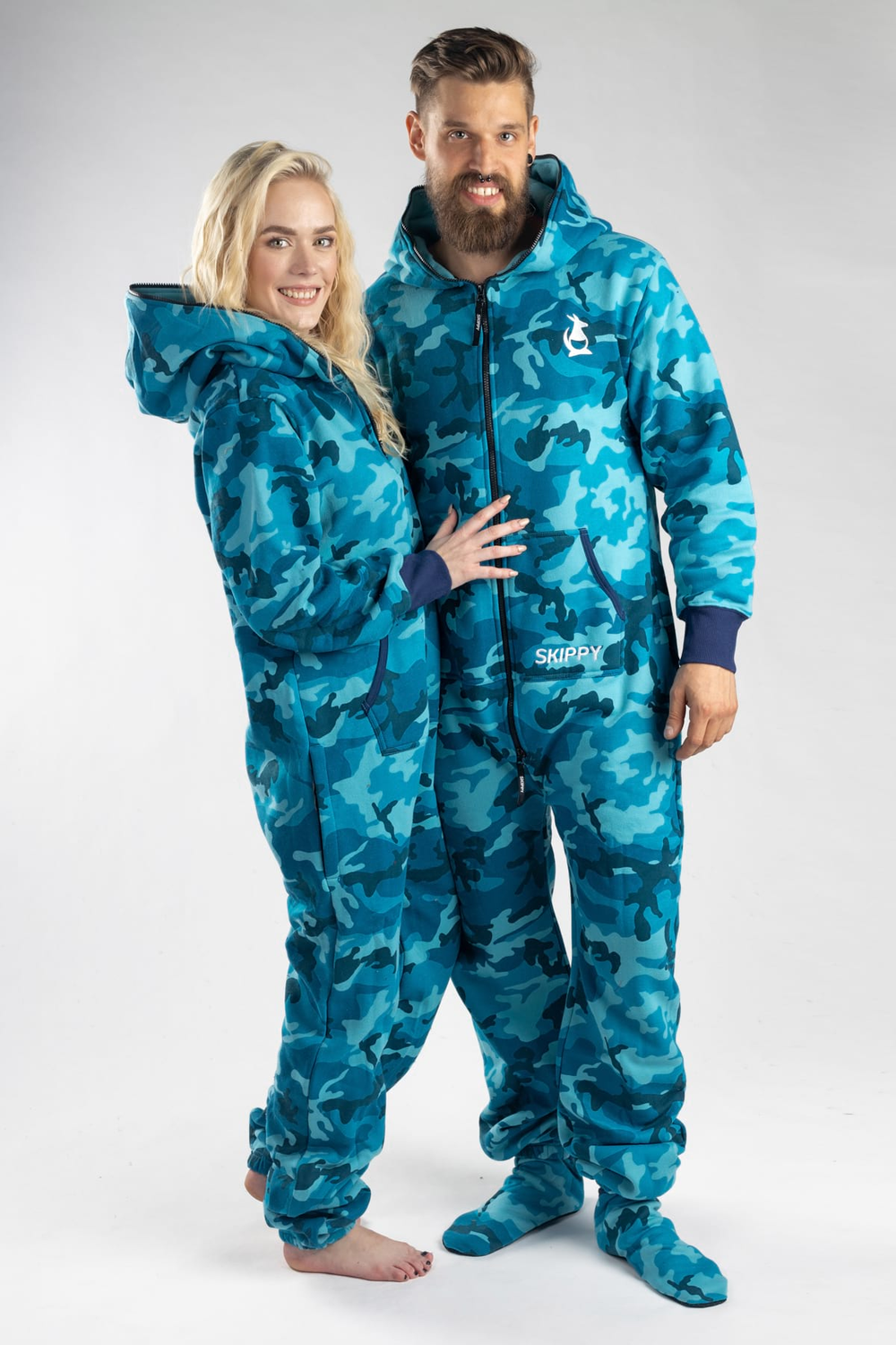 Camo Blue Onesie