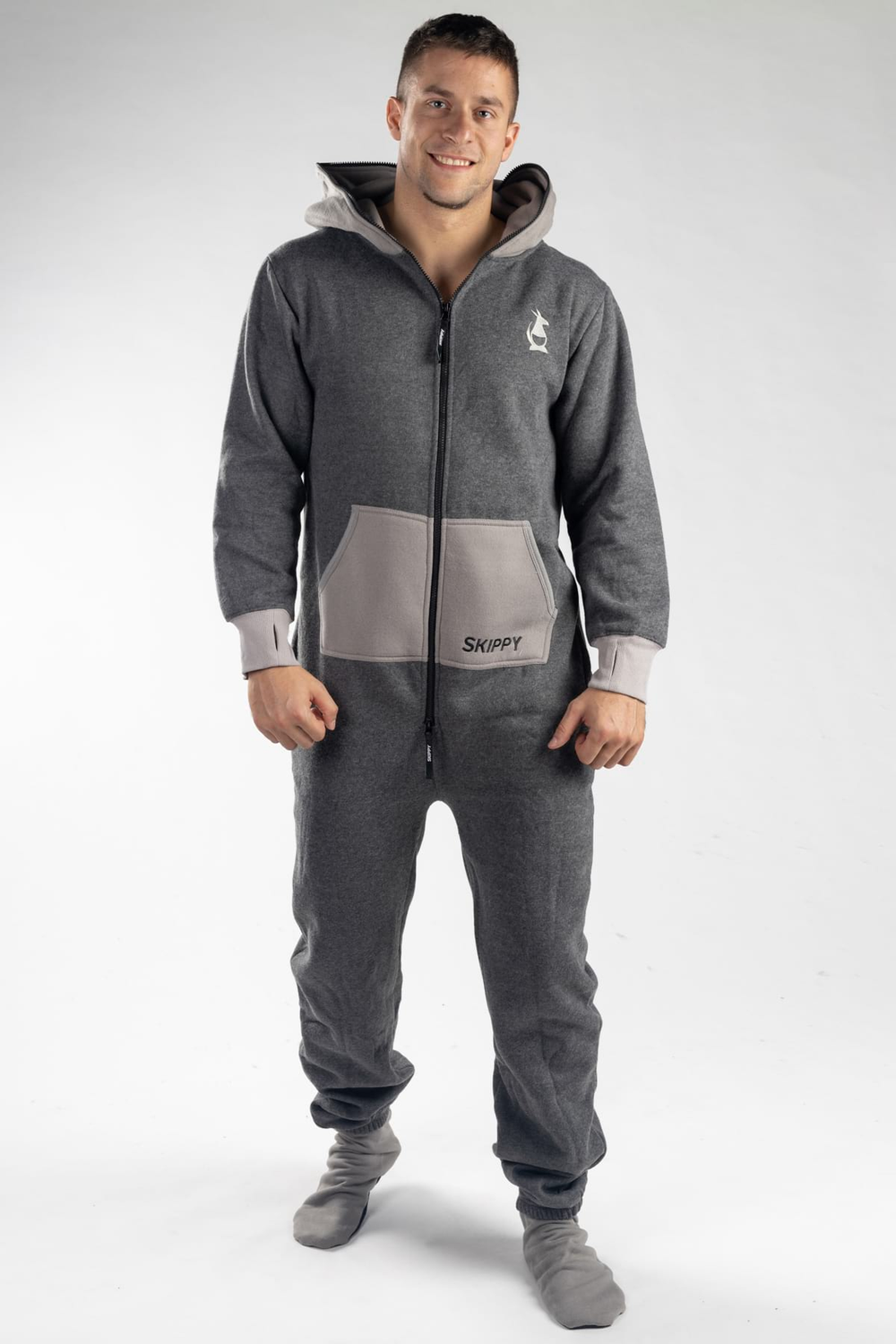 Grey Silver Onesie