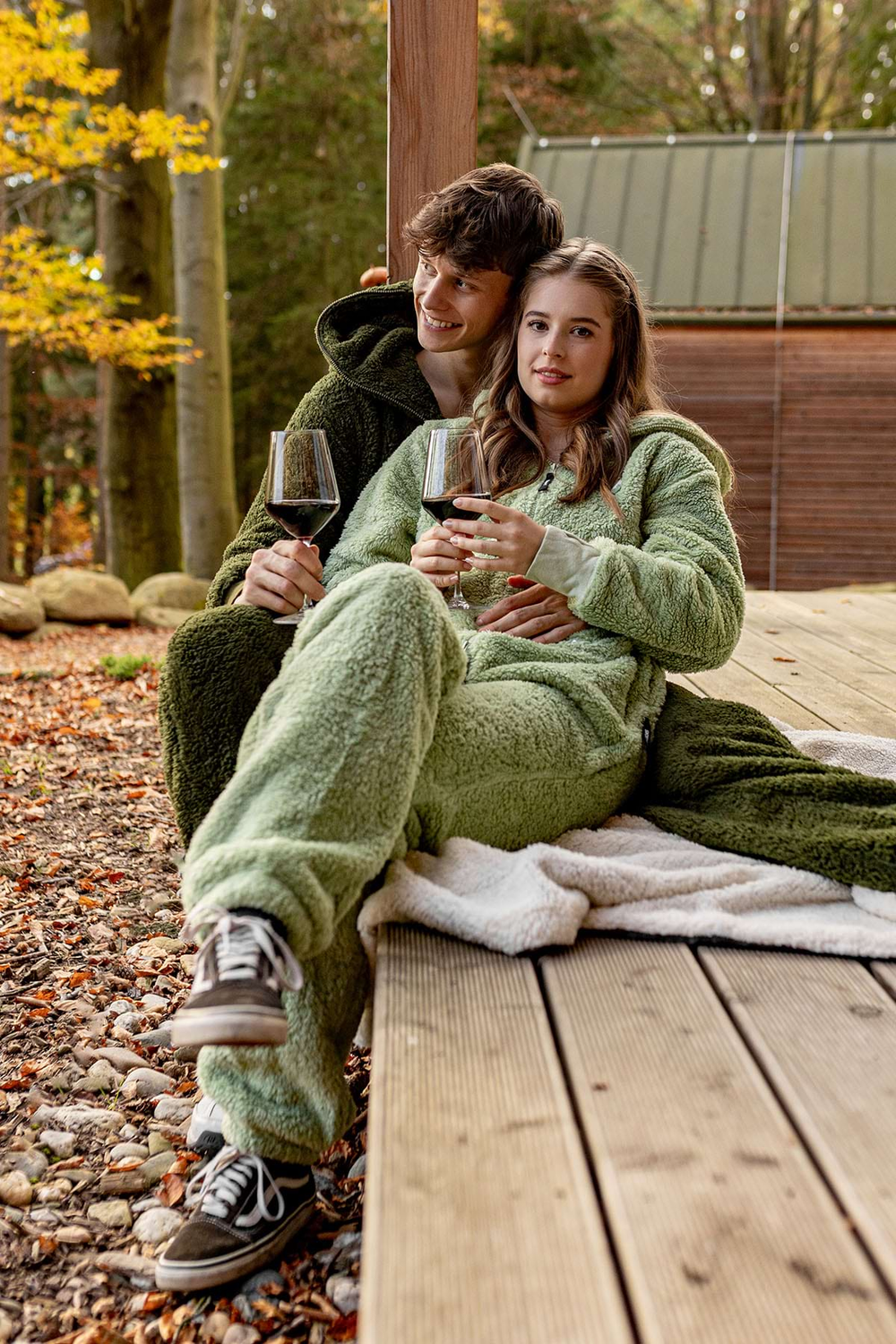 Dusty Sage Teddy Onesie