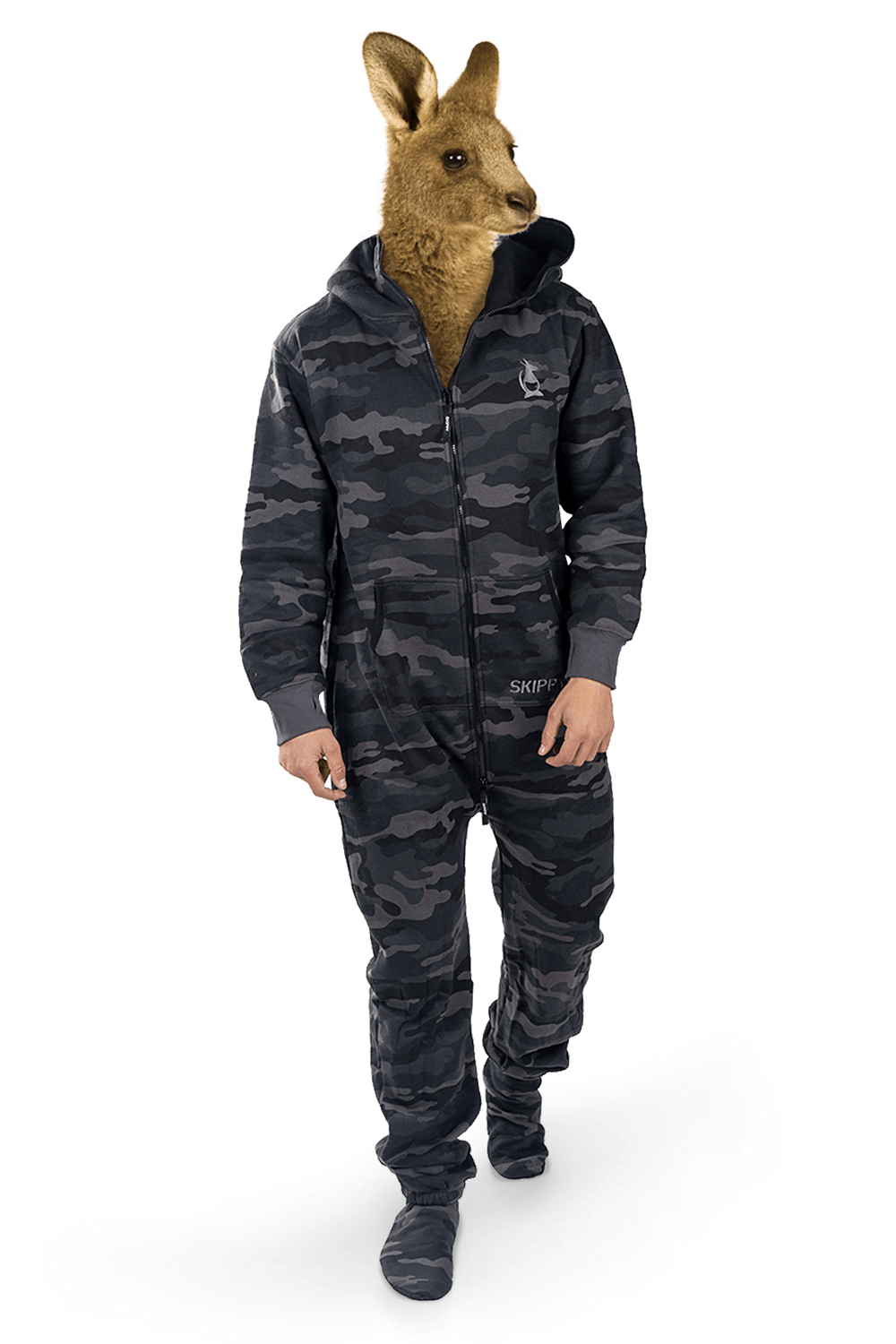 Camo Black Onesie Camo Black Onesie
