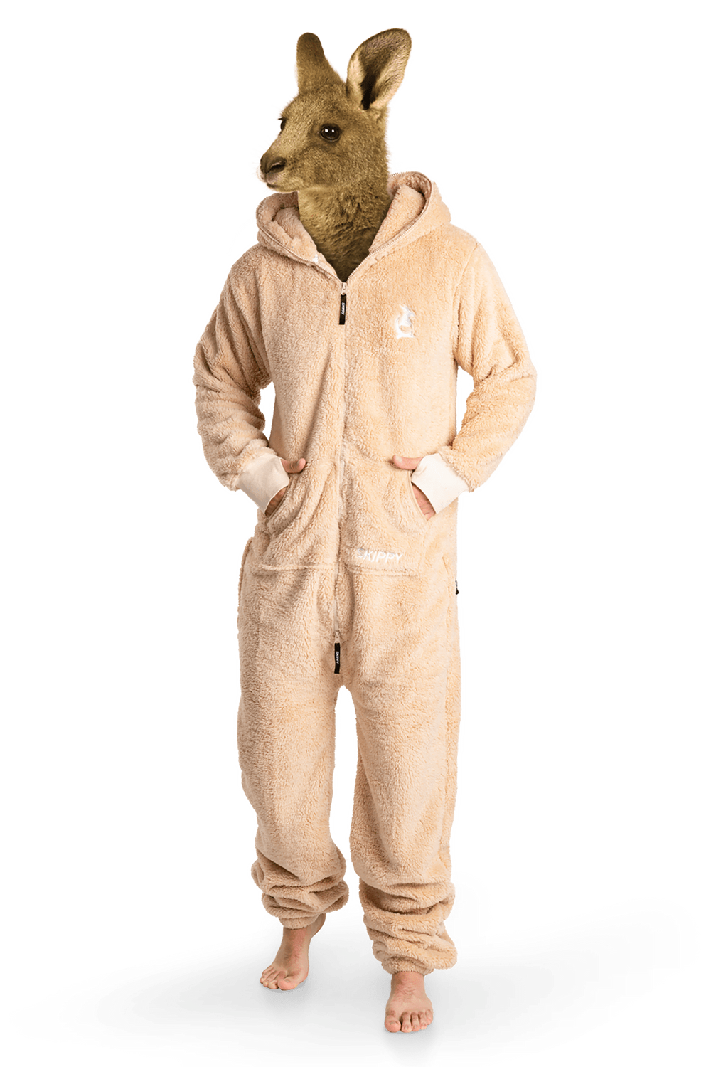 Dusty Beige Teddy Onesie
