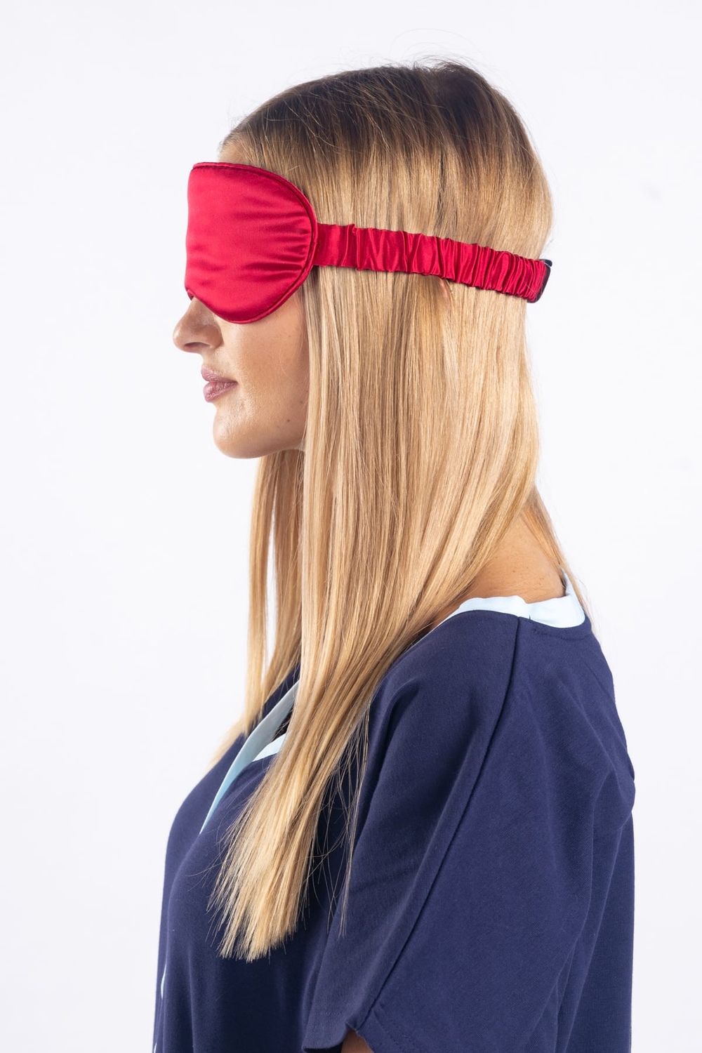 Red Silk Sleep Mask