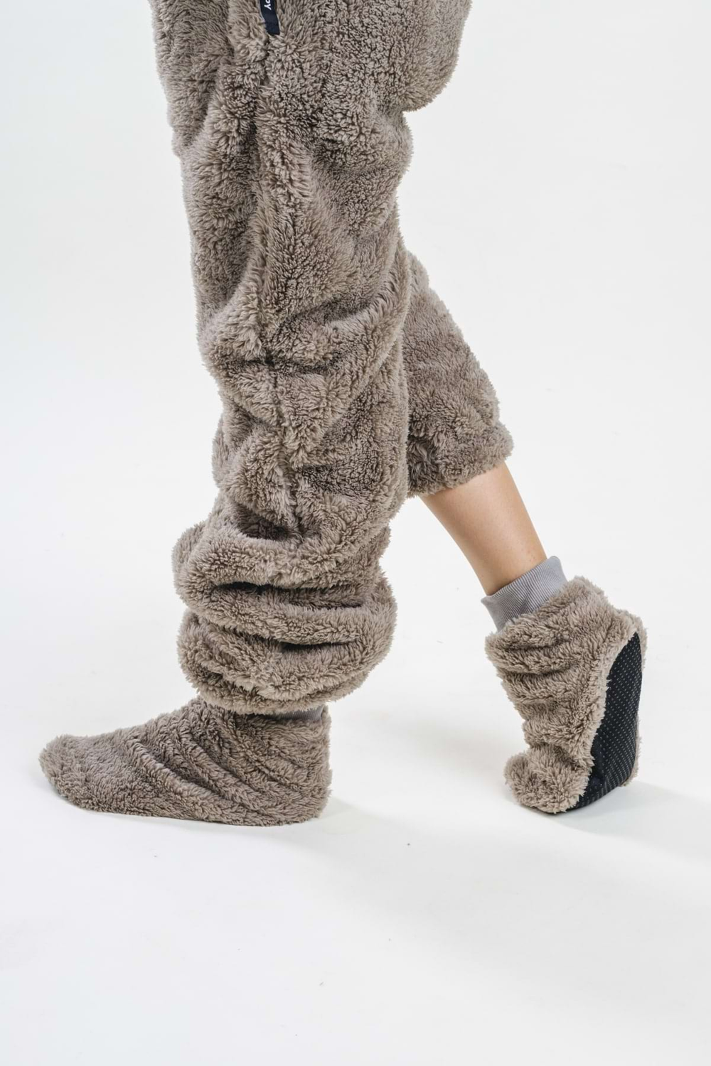 Light Grey Teddy Onesie