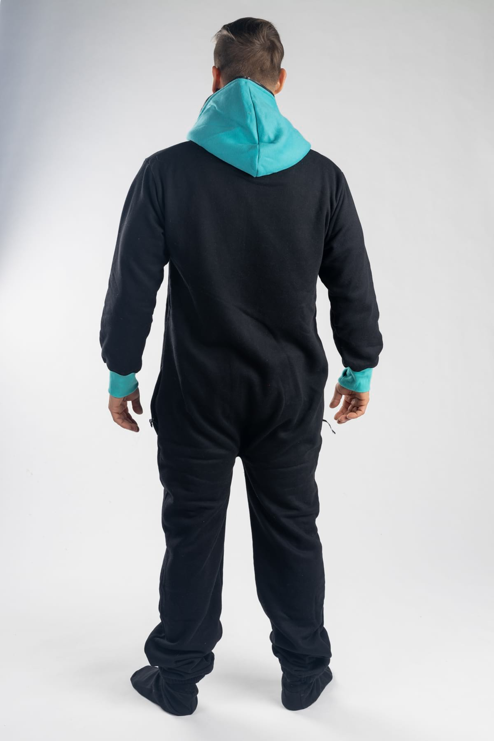 Black Turquoise Onesie