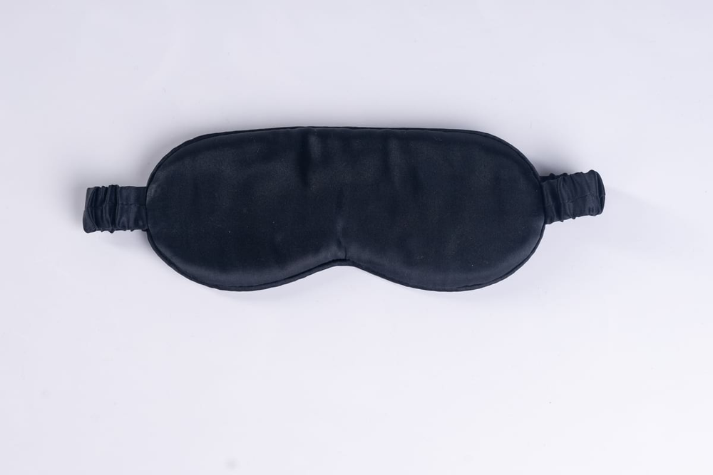 Black Silk Sleep Mask