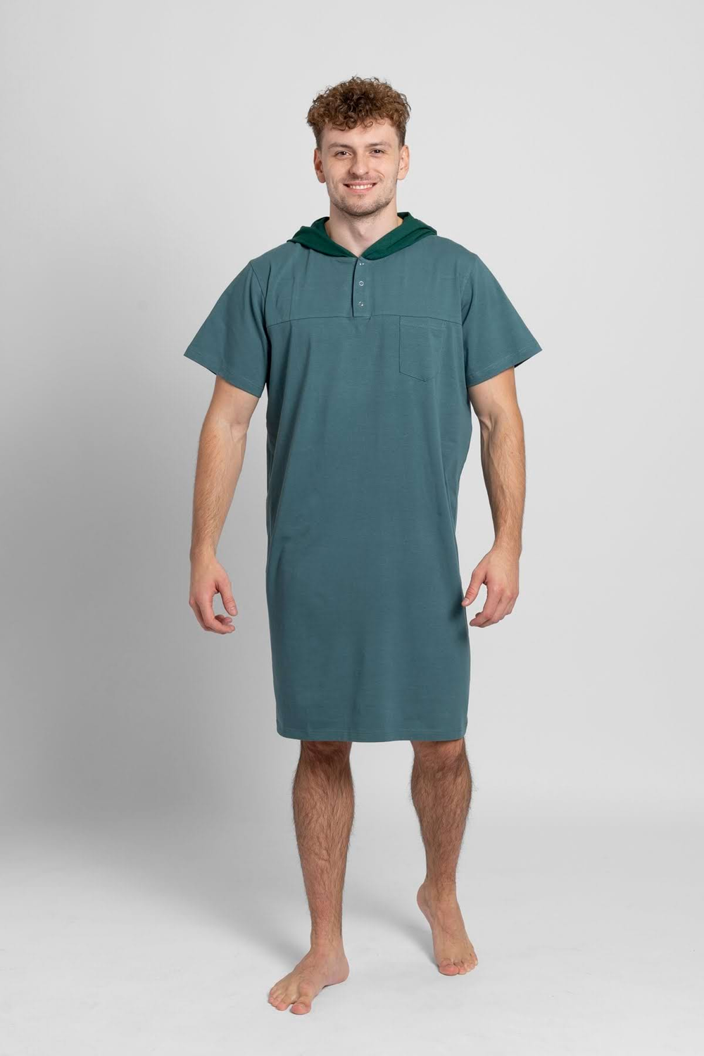 Dusty Pine Men's Nightgown