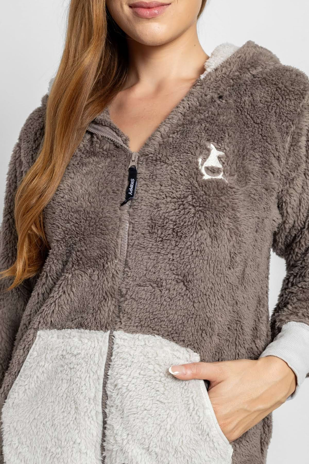 Gray Cat Teddy Onesie