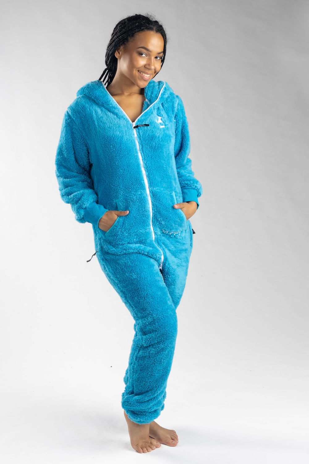 Blue Teddy Onesie
