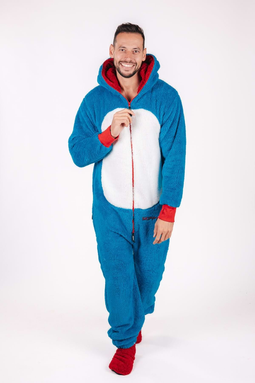 Blue Unicorn Teddy Onesie