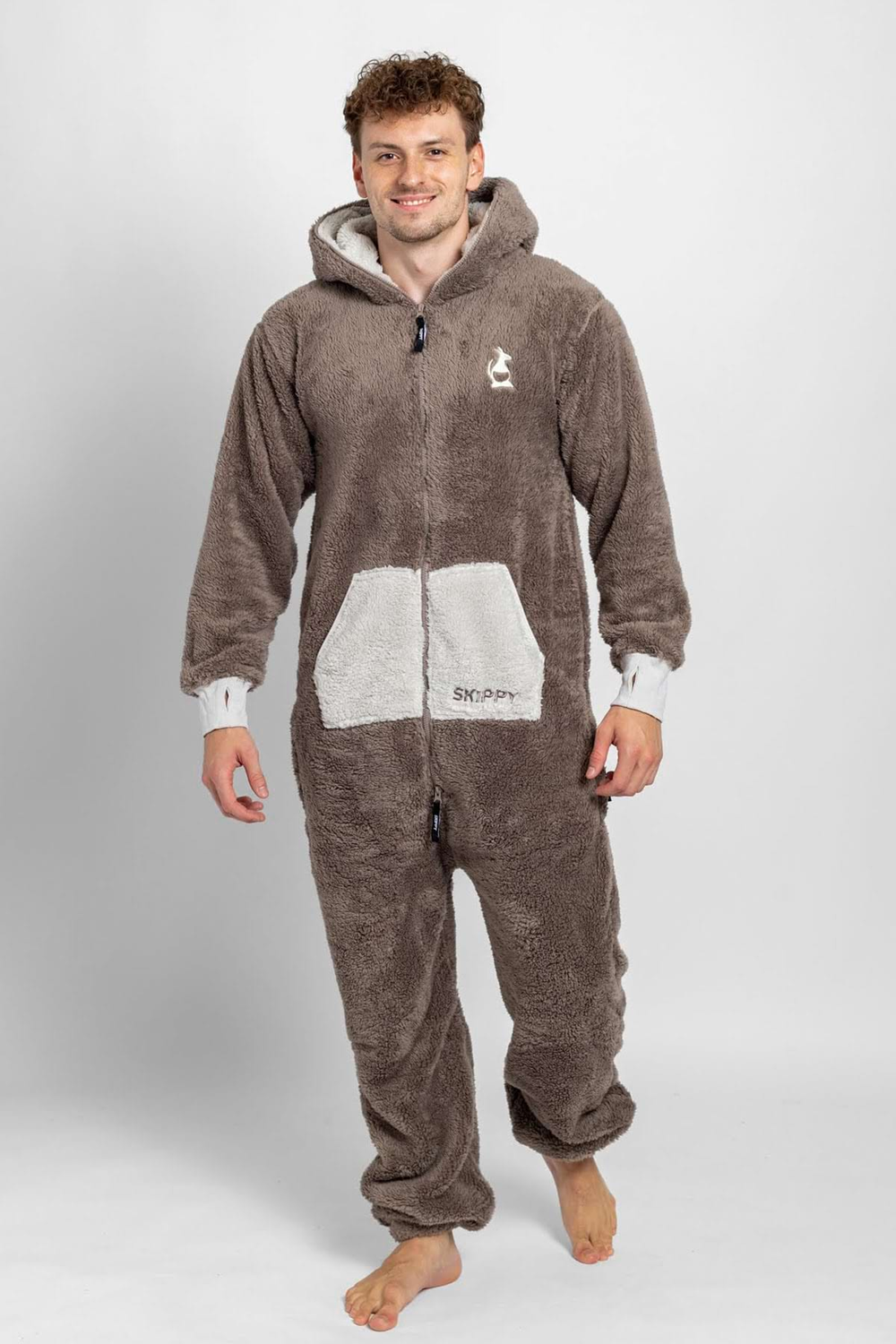 Gray Cat Teddy Onesie