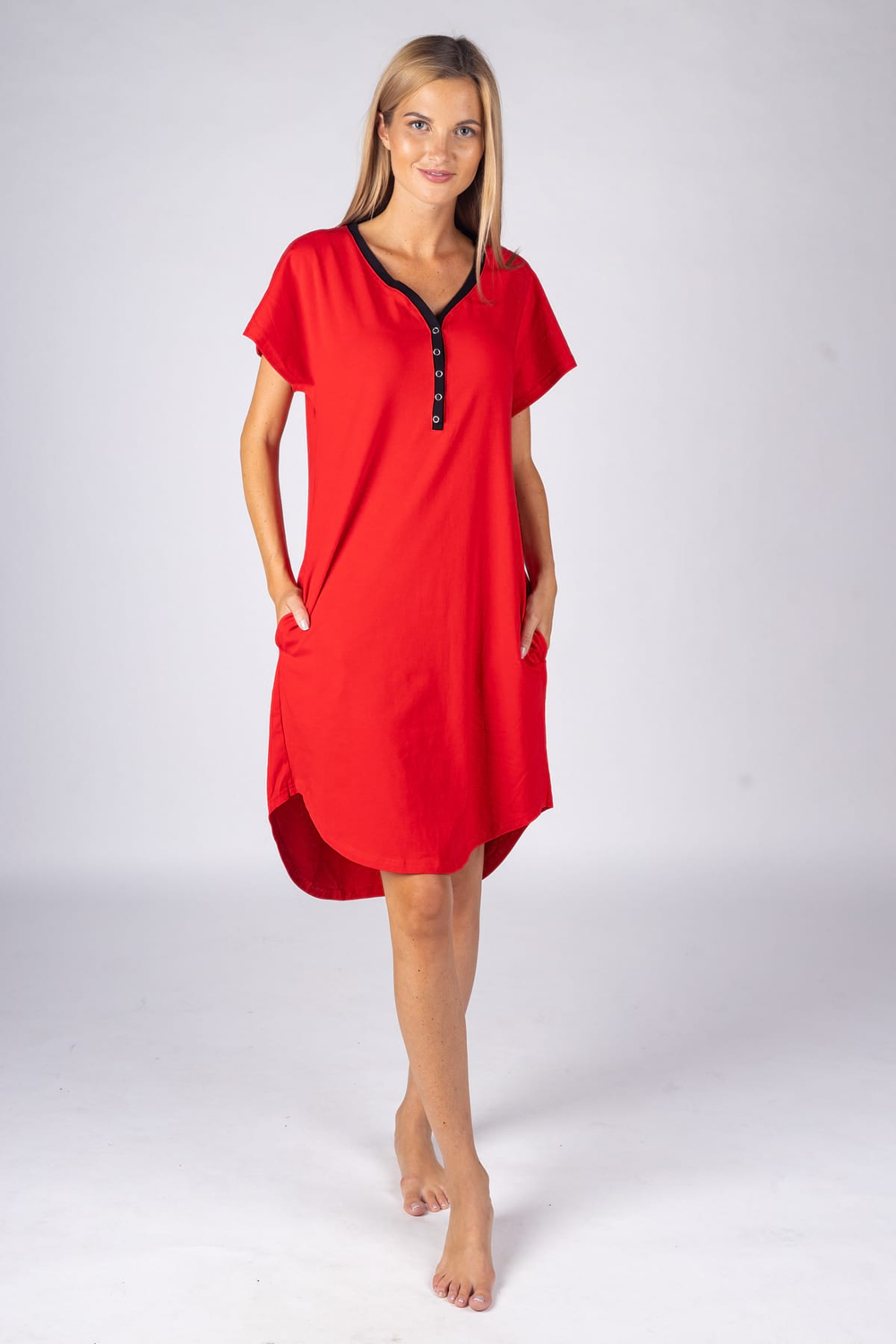 Red Women's Nightgown