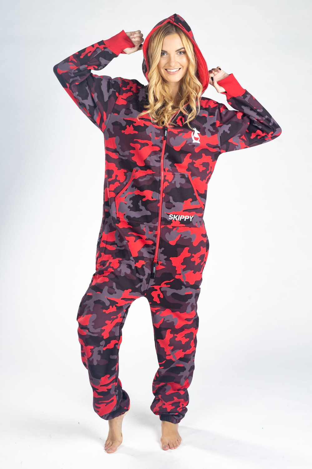 Camo Red Onesie