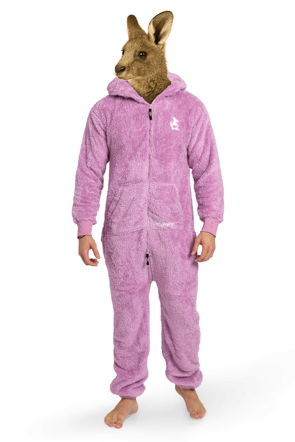 Dusty Mauve Teddy Onesie