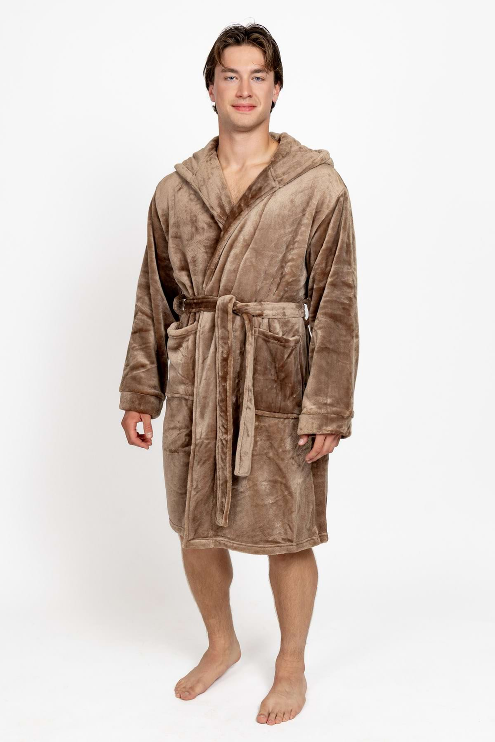 Cappuccino Men's Bathrobe