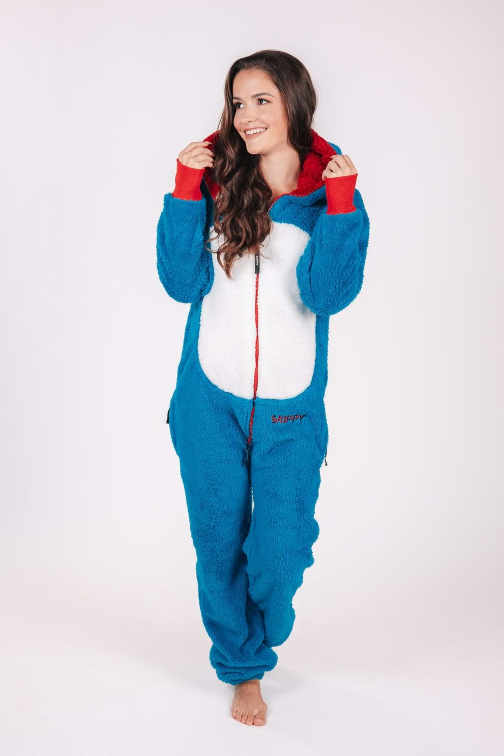 Blue Unicorn Teddy Onesie