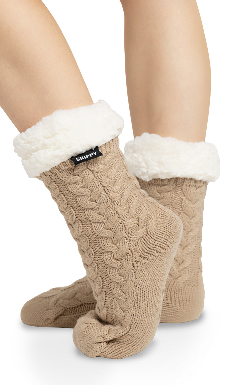 Cream Warm Women's Socks