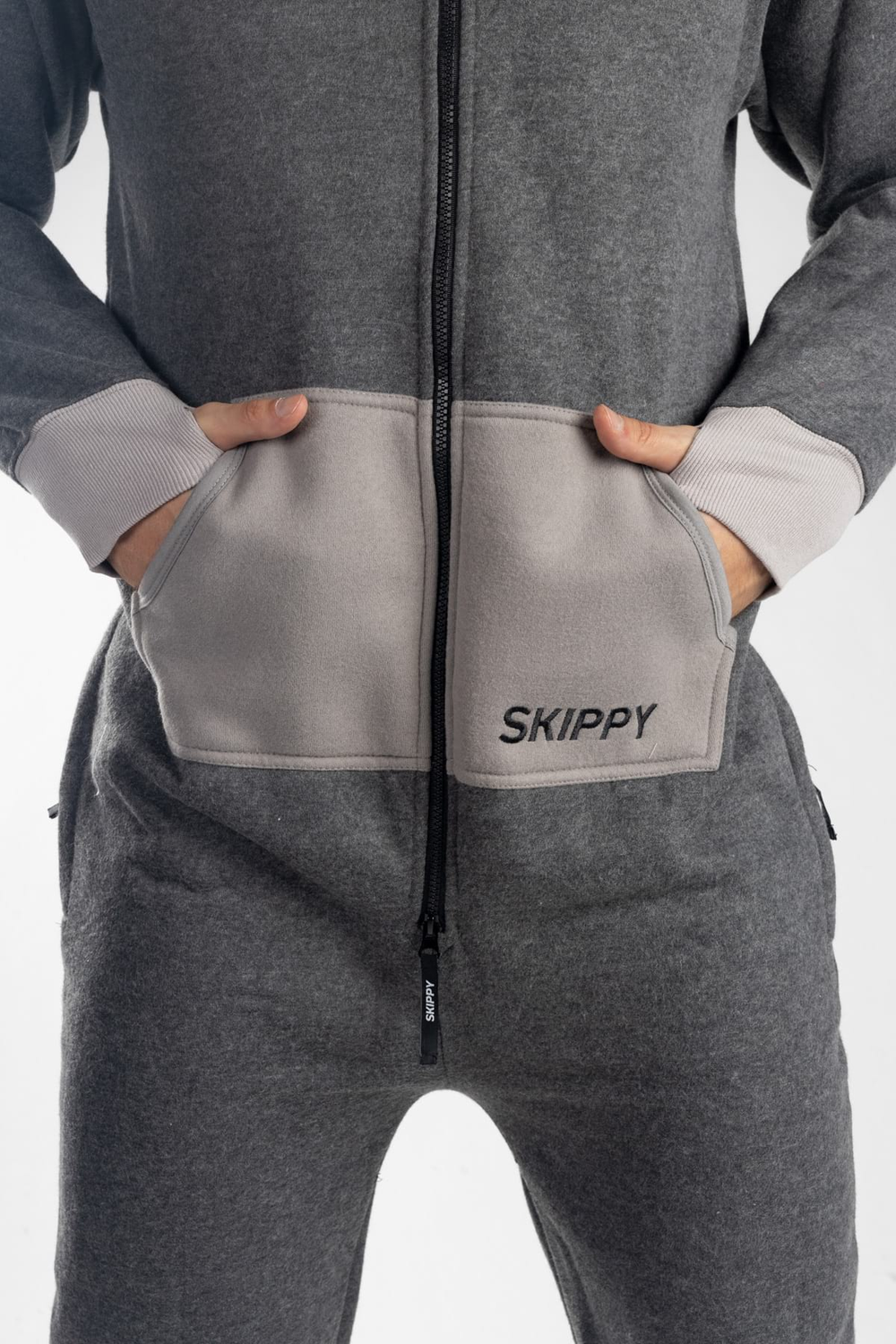 Grey Silver Onesie