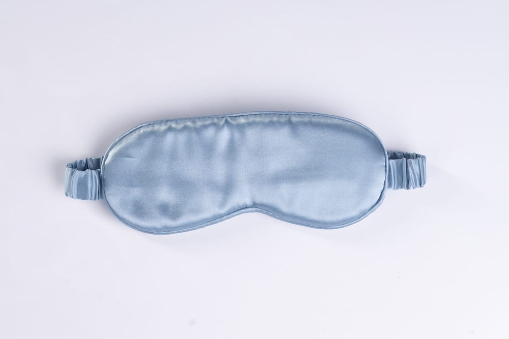 Light Grey Silk Sleep Mask