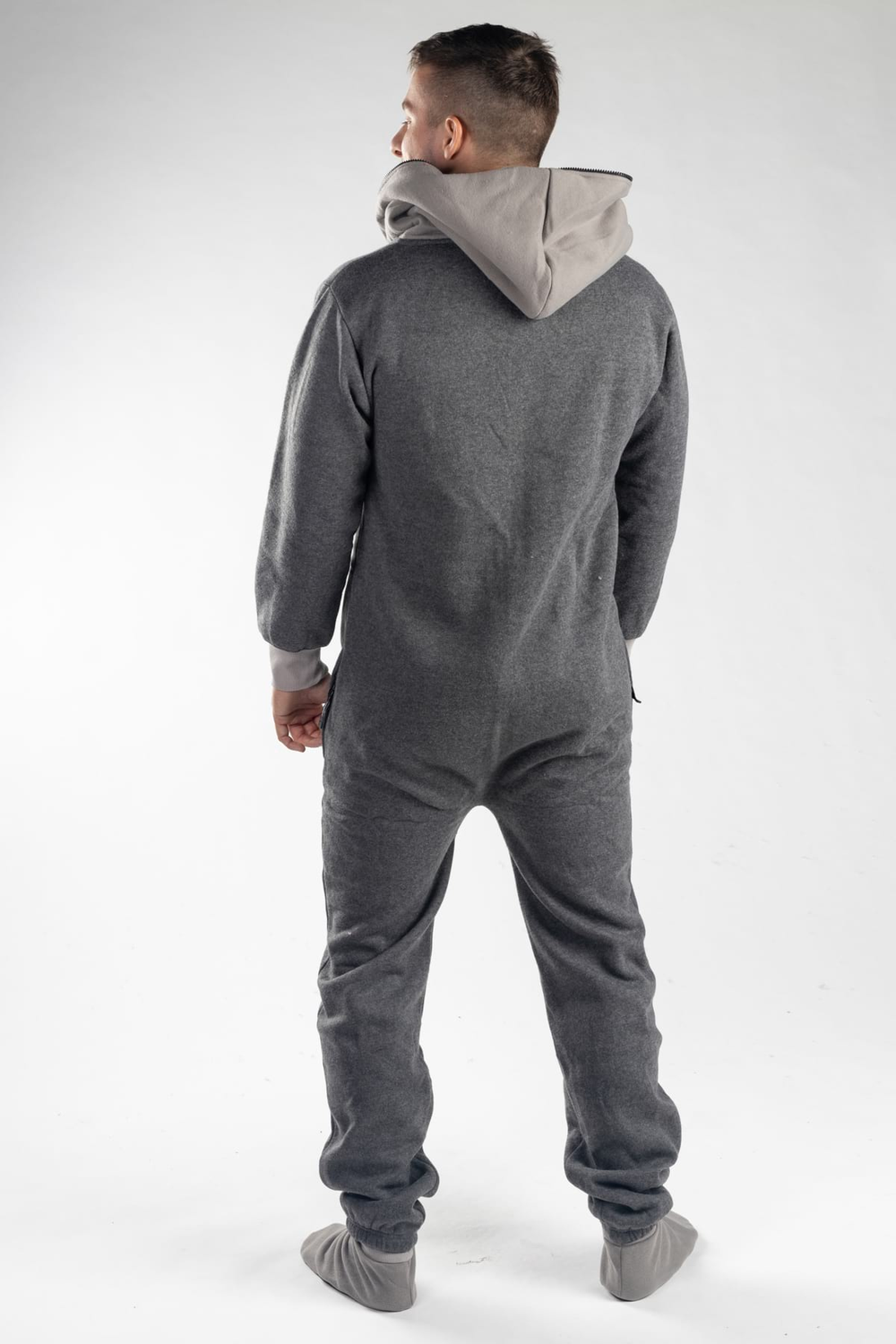 Grey Silver Onesie