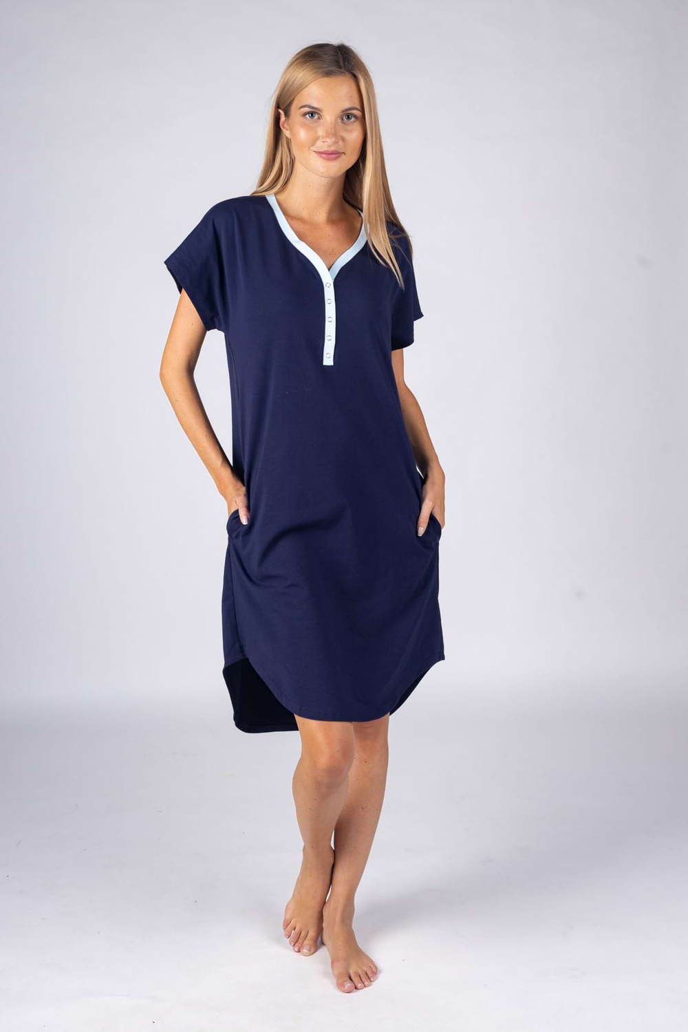 Navy Women's Nightgown