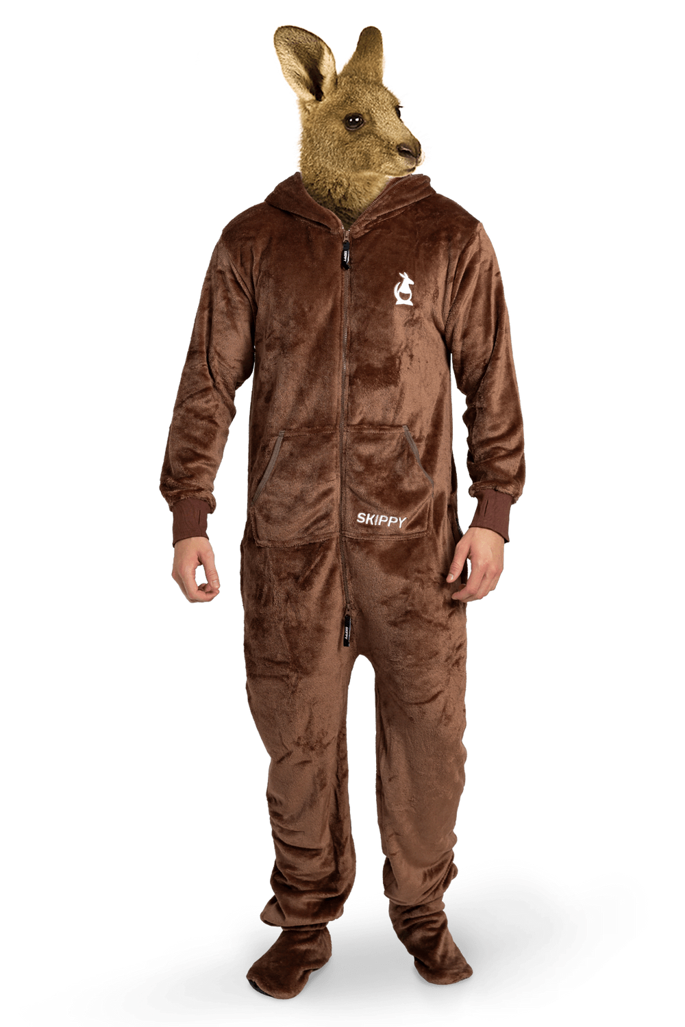 Mocha Coffee Velour Onesie