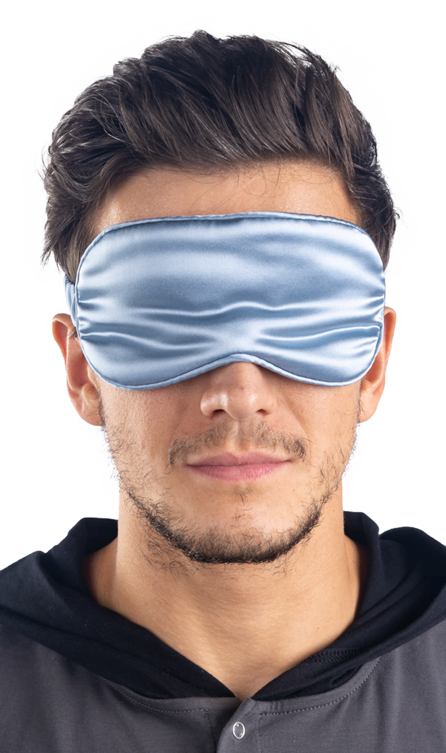 Light Grey Silk Sleep Mask