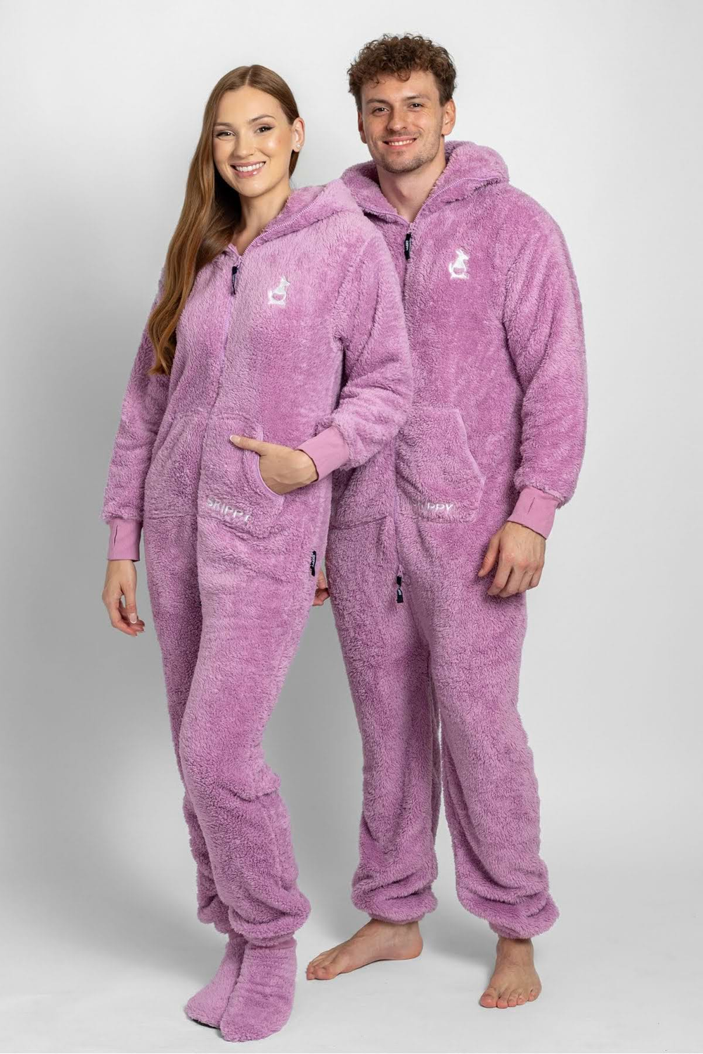 Dusty Mauve Teddy Onesie