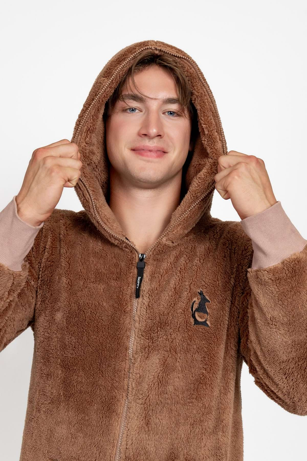 Dusty Cocoa Teddy Onesie