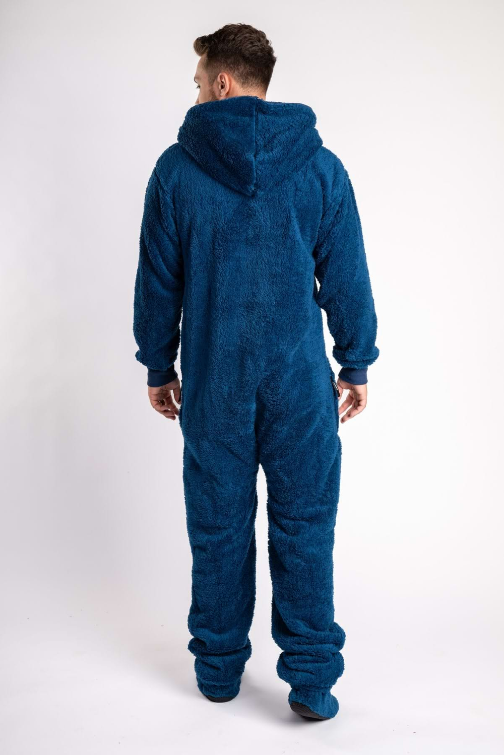 Dusty Blue Teddy Onesie