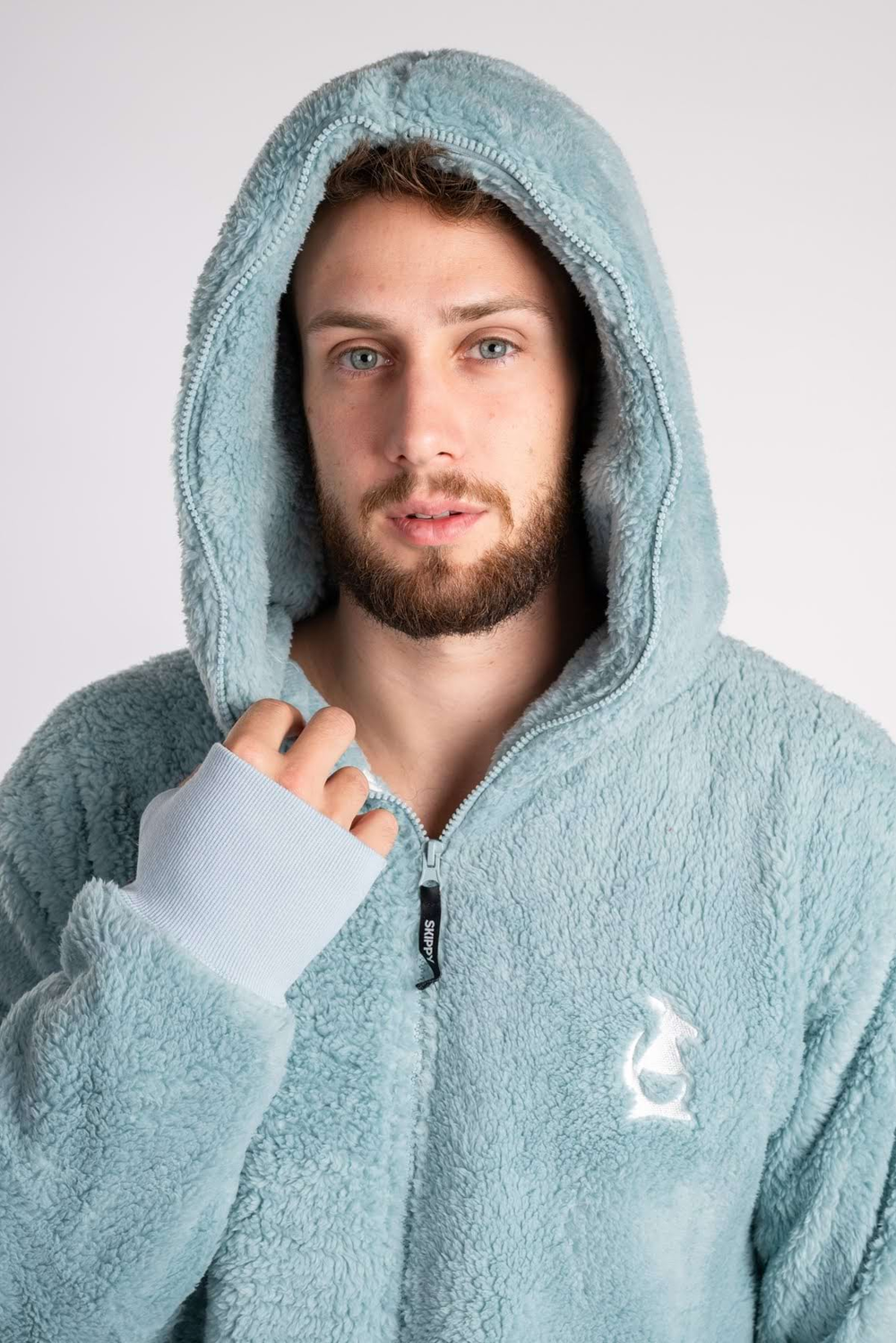 Dusty Mint Teddy Onesie