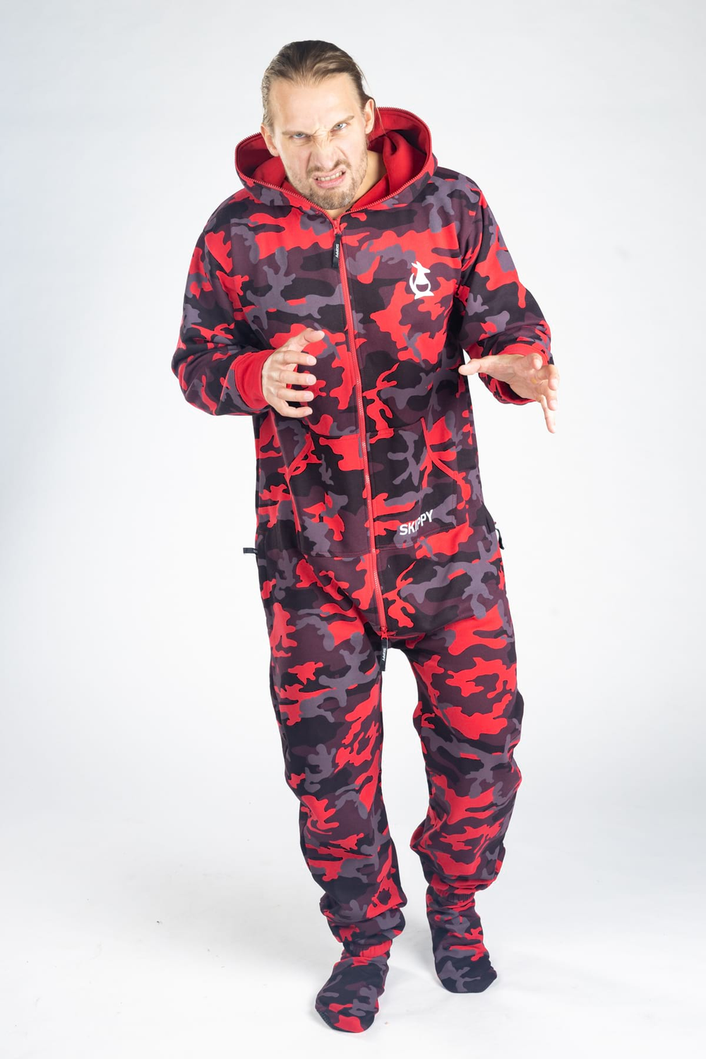Camo Red Onesie