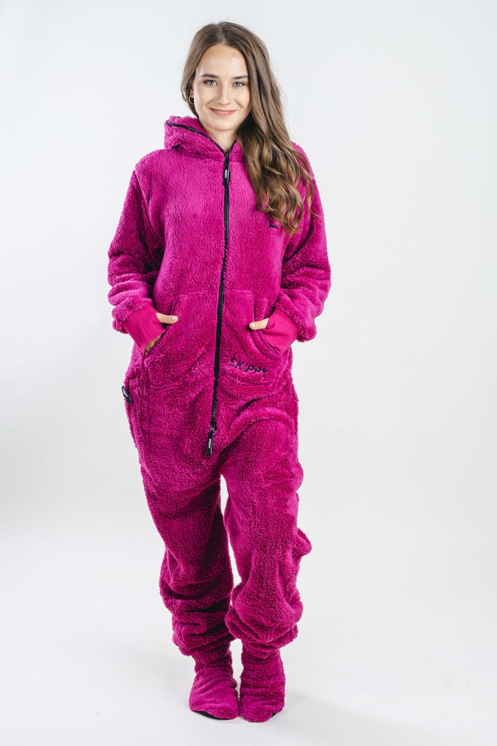 Plum Teddy Onesie