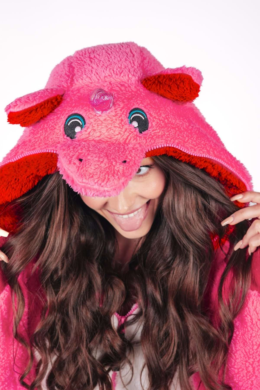 Pink Unicorn Teddy Onesie