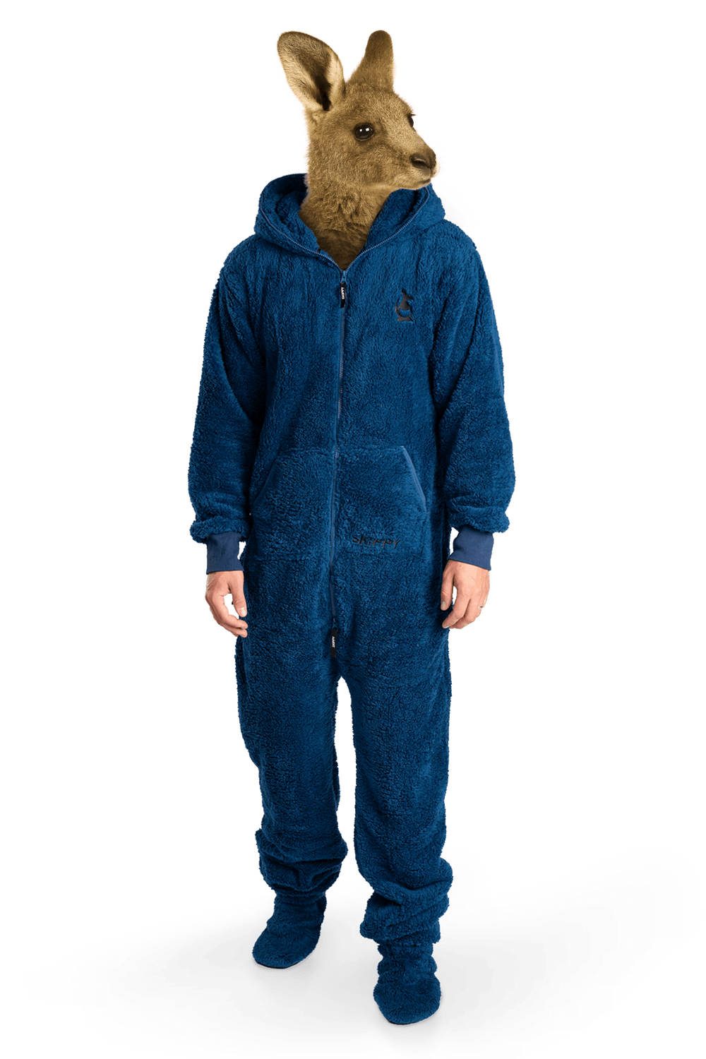 Dusty Blue Teddy Onesie