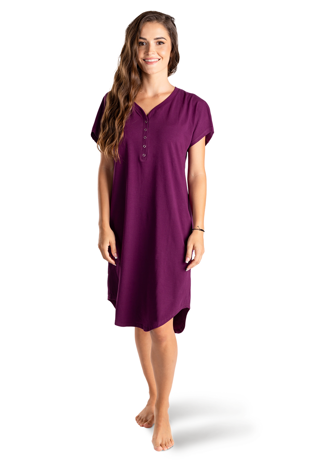 Wine Women's Nightgown