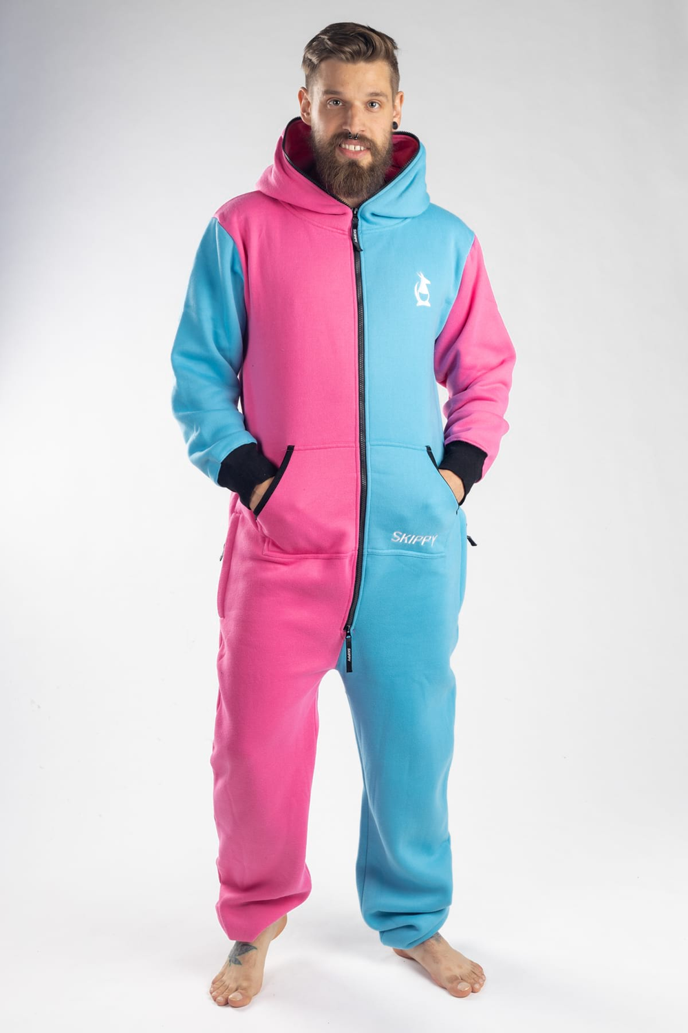 Pink Blue Onesie