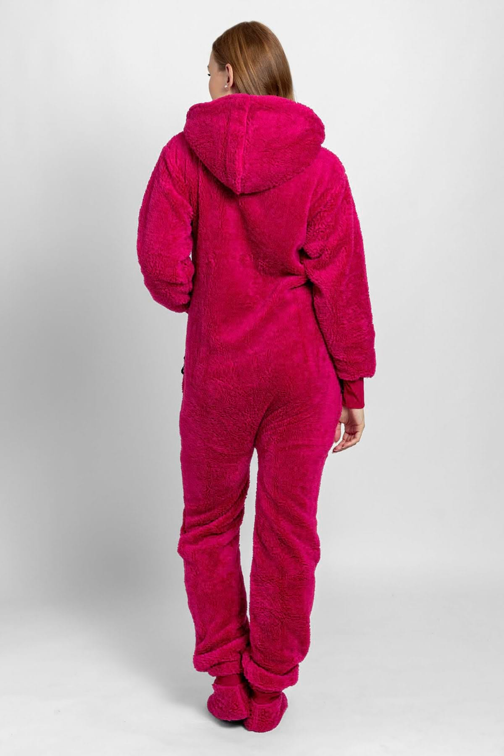 Raspberry pink Teddy Onesie