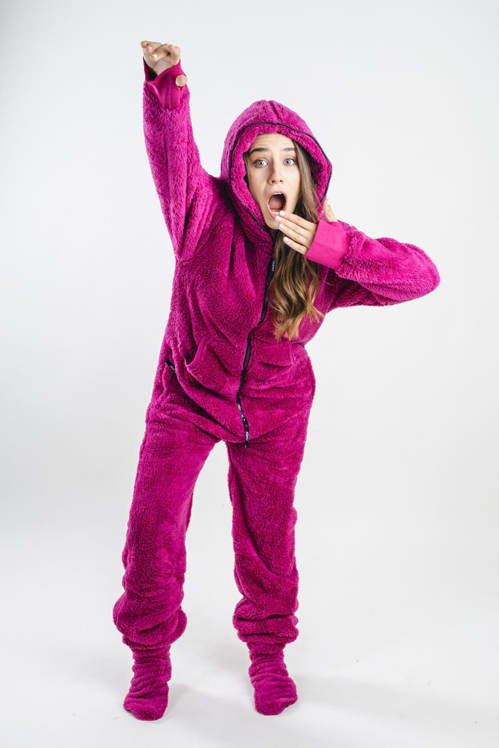 Plum Teddy Onesie