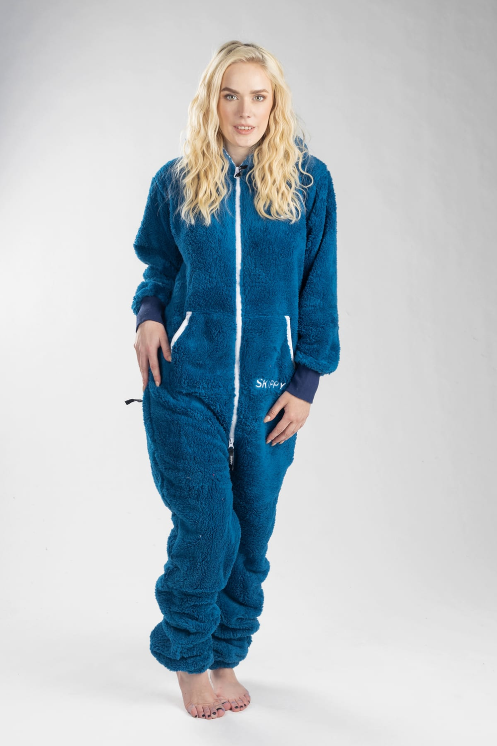 Midnight Blue Teddy Onesie